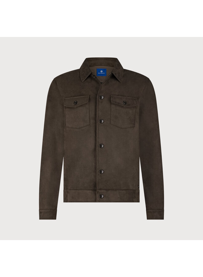 MILANOW25-M42 Blue Industry Shirtjacket BROWN