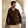 MILANOW25-M42 Blue Industry Shirtjacket BROWN