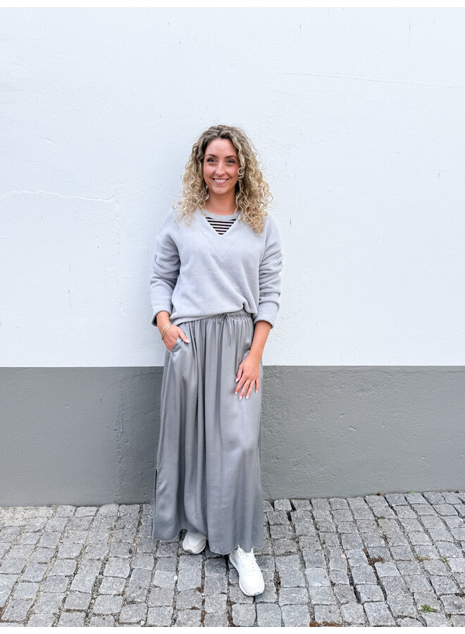 W25F1728 83 Penn&Ink Skirt grey