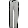 W25F1706 83m-90 Penn&Ink Trousers stripe grey mel. black