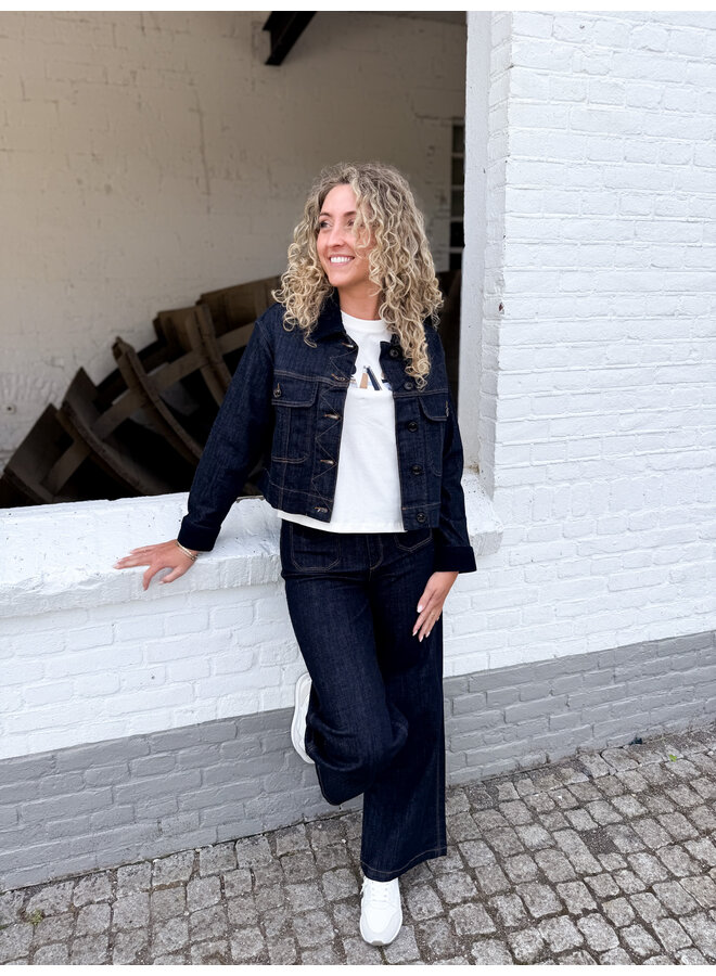 174540 447 MosMosh MM Colette Daw Jeans Dark Blue Regular