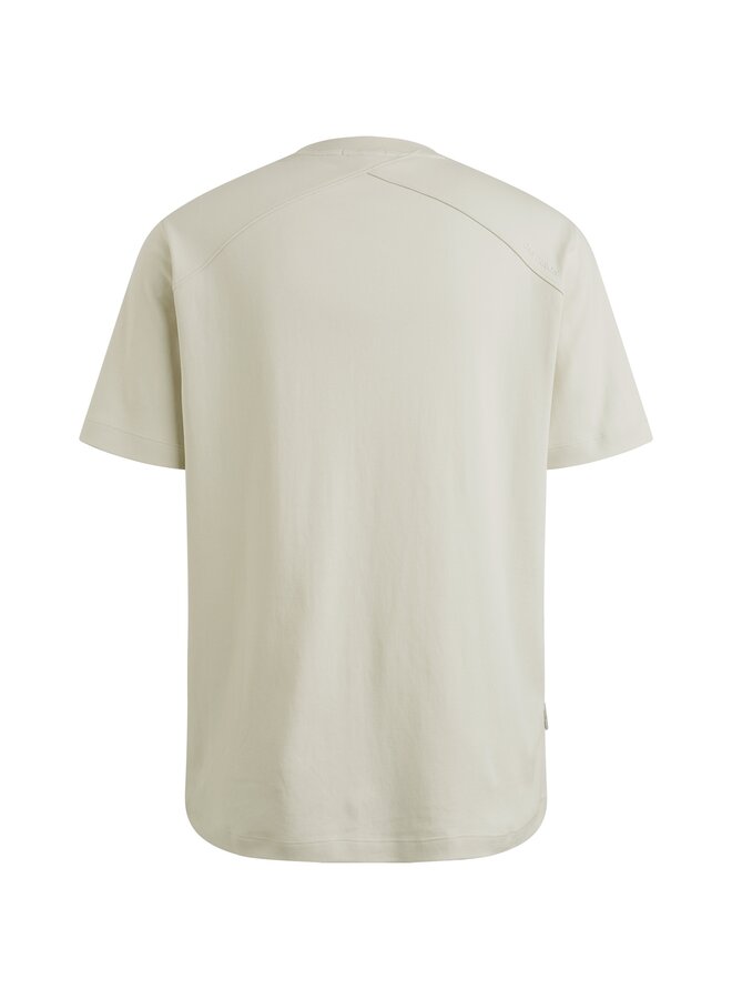 CTSS2509583 9001 Cast Iron Short sleeve r-neck regular fit interlock Vaporous Gray