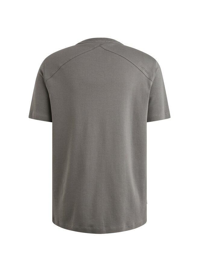 CTSS2509560 9133 Cast Iron Short sleeve r-neck regular fit interlock Granite Gray