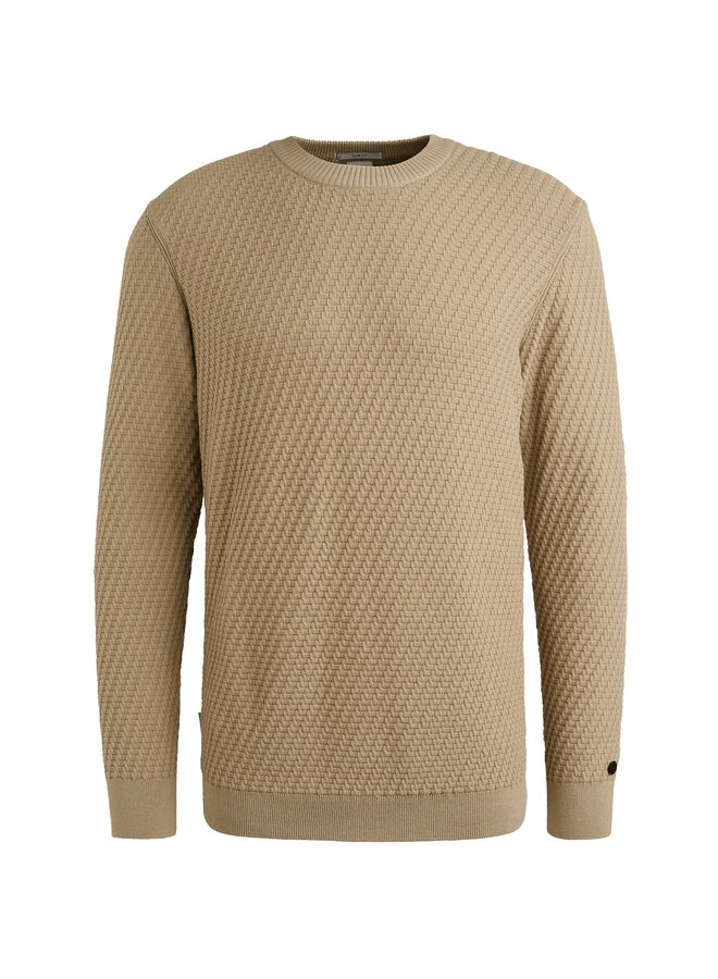 CKW2509314 7146 Cast Iron Crewneck regular fit cotton stretch structure Crockery
