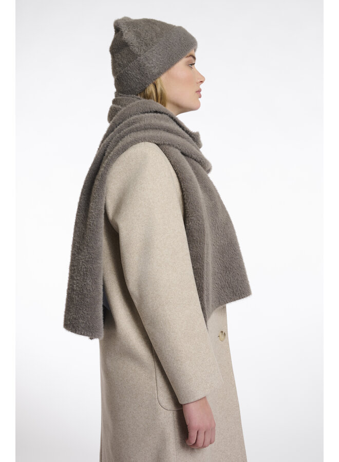 Leah.5002511 Rino en Pelle Knitted scarf  Taupe