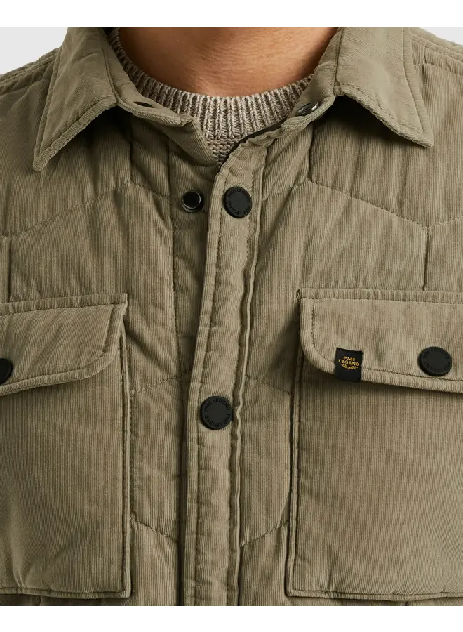 PSI2509250 8011 PME Legend LONG SLEEVE SHIRT Quilted Corduroy Seneca Rock