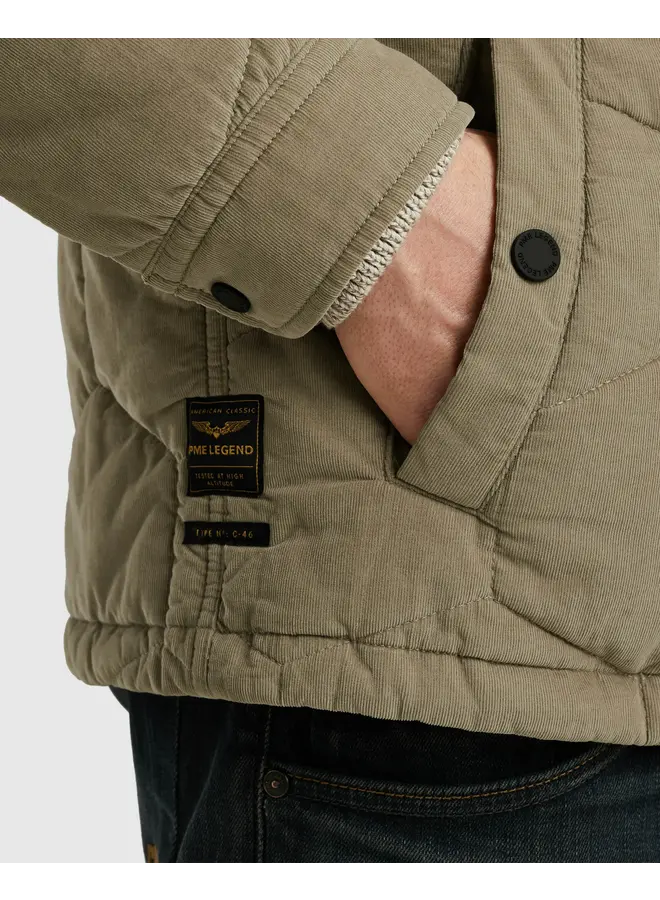 PSI2509250 8011 PME Legend LONG SLEEVE SHIRT Quilted Corduroy Seneca Rock