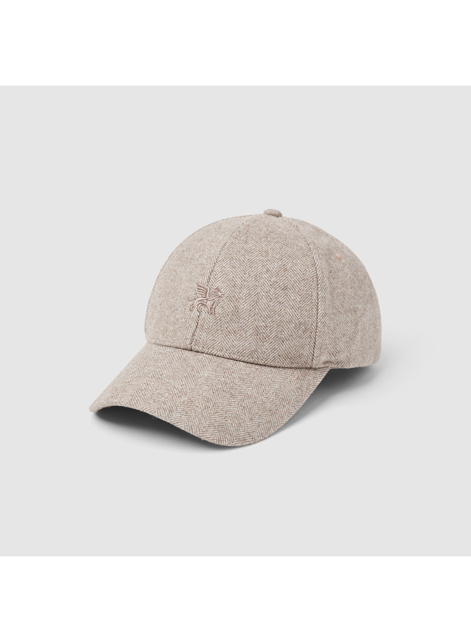 VAC2509901 7144 Vanguard Cap Wool White Pepper