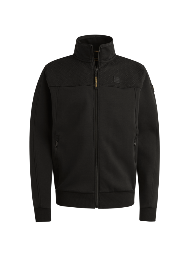 PSW2509437 999 PME Legend Zip jacket interlock Black