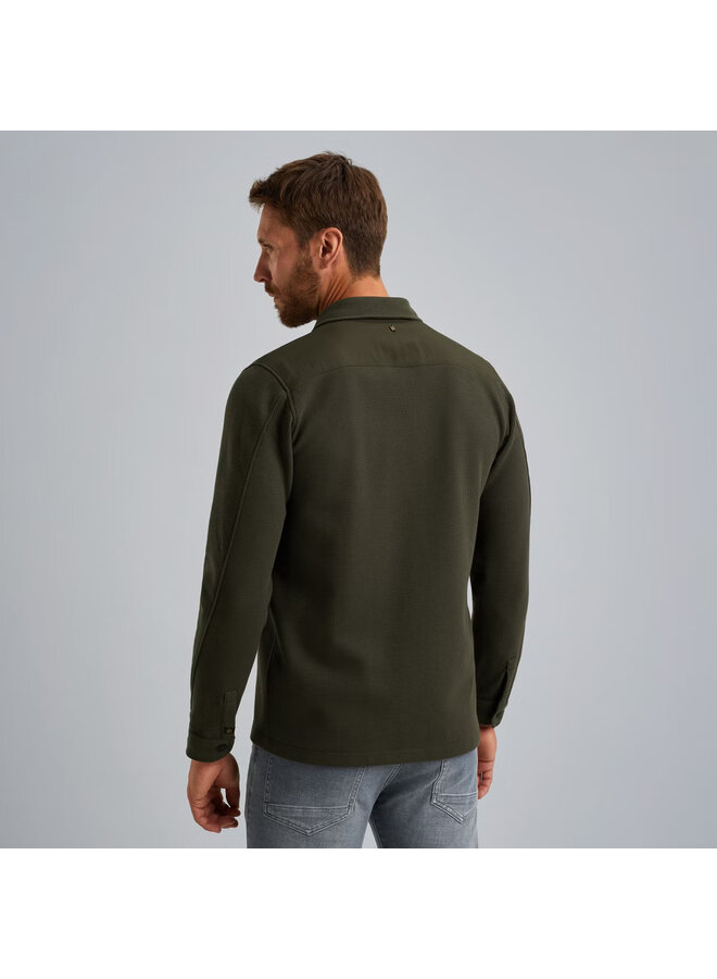 PSI2509248 8039 PME Legend LONG SLEEVE SHIRT Jersey Waffle Beluga