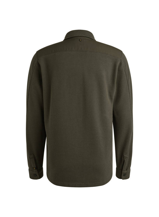 PSI2509248 8039 PME Legend LONG SLEEVE SHIRT Jersey Waffle Beluga