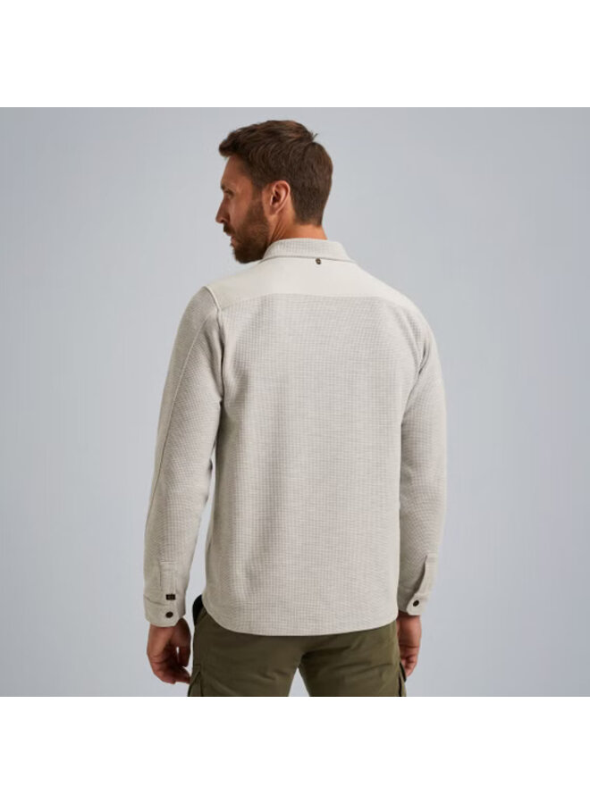 PSI2509248 921 PME Legend LONG SLEEVE SHIRT Jersey Waffle Light Grey Melee
