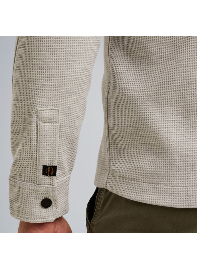 PSI2509248 921 PME Legend LONG SLEEVE SHIRT Jersey Waffle Light Grey Melee