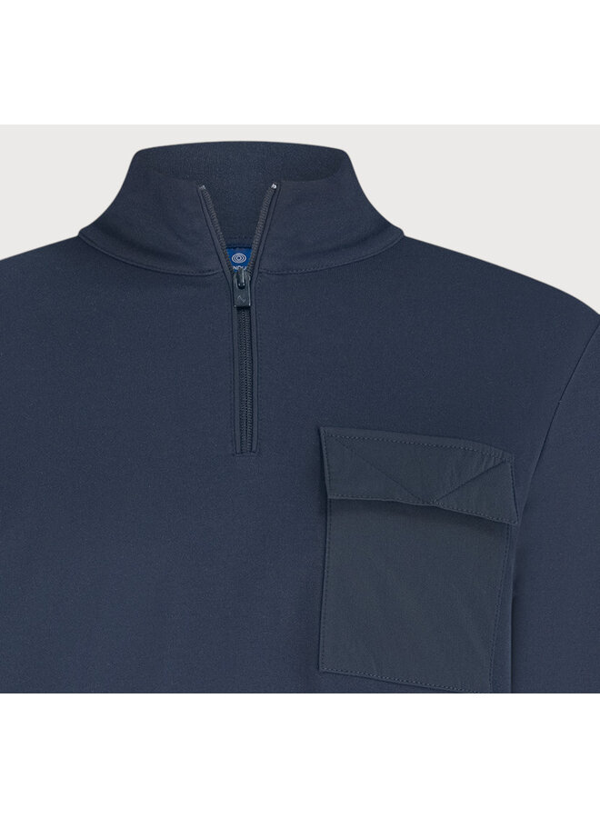 KBIW25-M31 Blue Industry sweater NAVY