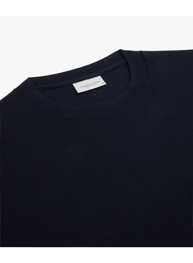 PP2J00008A Prufuomo PULLOVER CREW NECK NAVY