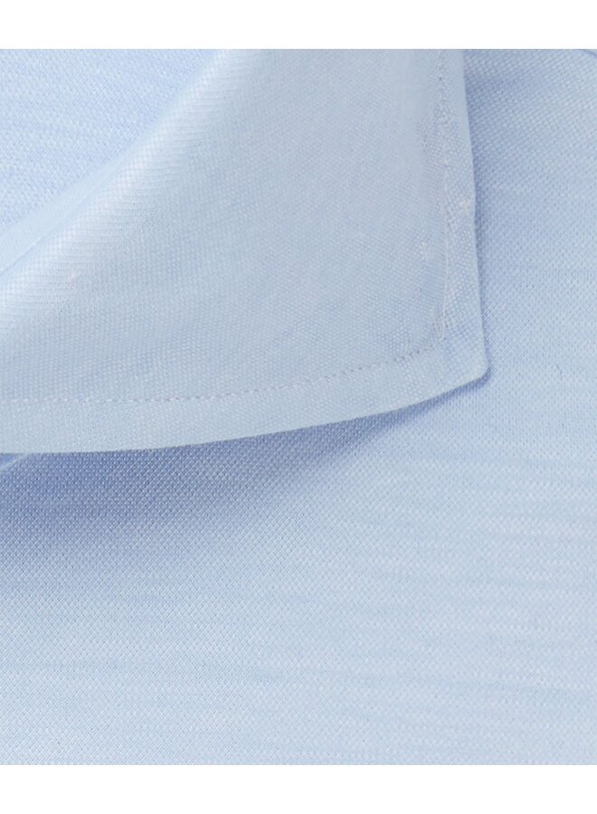 PP2HC10009 ProfuomoJapanese knitted Shirt SC LIGHT BLUE