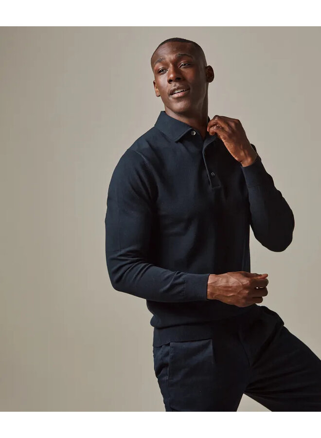 PP2J00009A Prufuomo POLO ONEPIECE NAVY