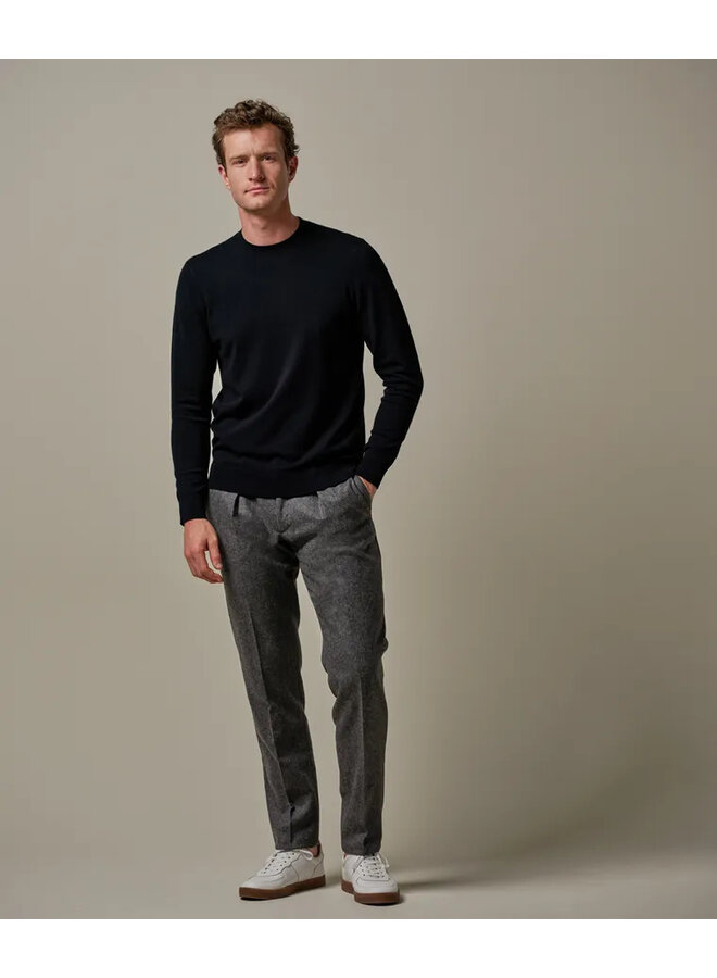 PP2J00008A Prufuomo PULLOVER CREW NECK NAVY