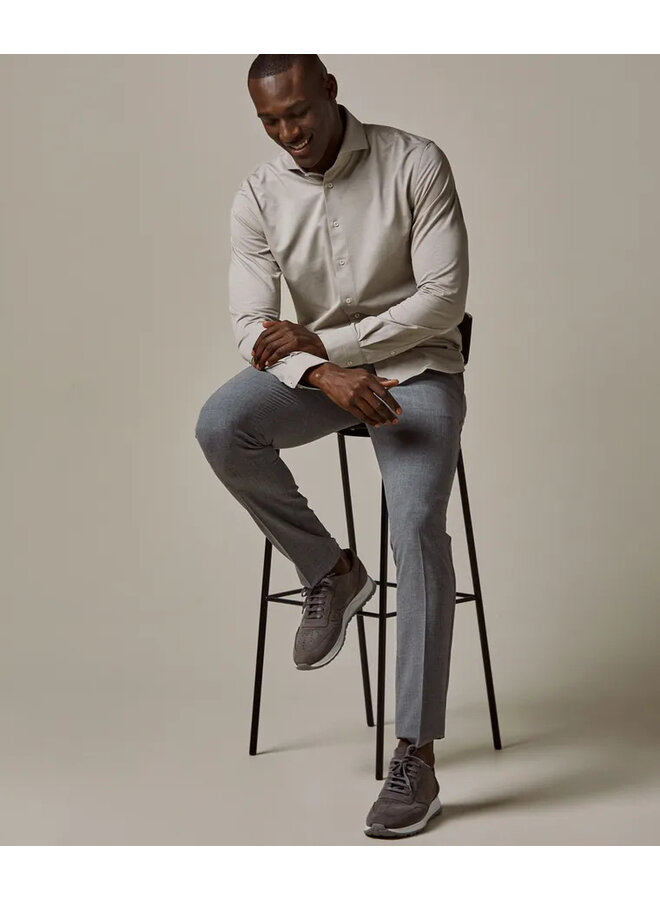 PP2H00008B Prufuomo Japanese knitted Shirt SC BEIGE