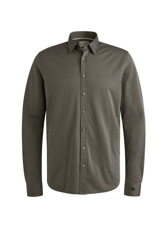 CSI2509223 9159 Cast Iron LONG SLEEVE SHIRT Tec Jersey Light Black Sand