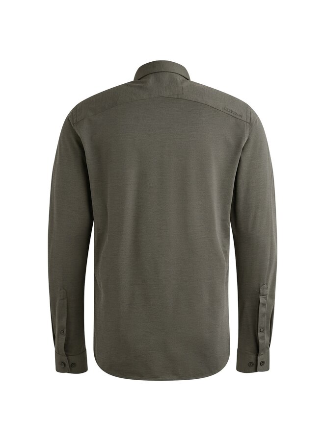 CSI2509223 9159 Cast Iron LONG SLEEVE SHIRT Tec Jersey Light Black Sand