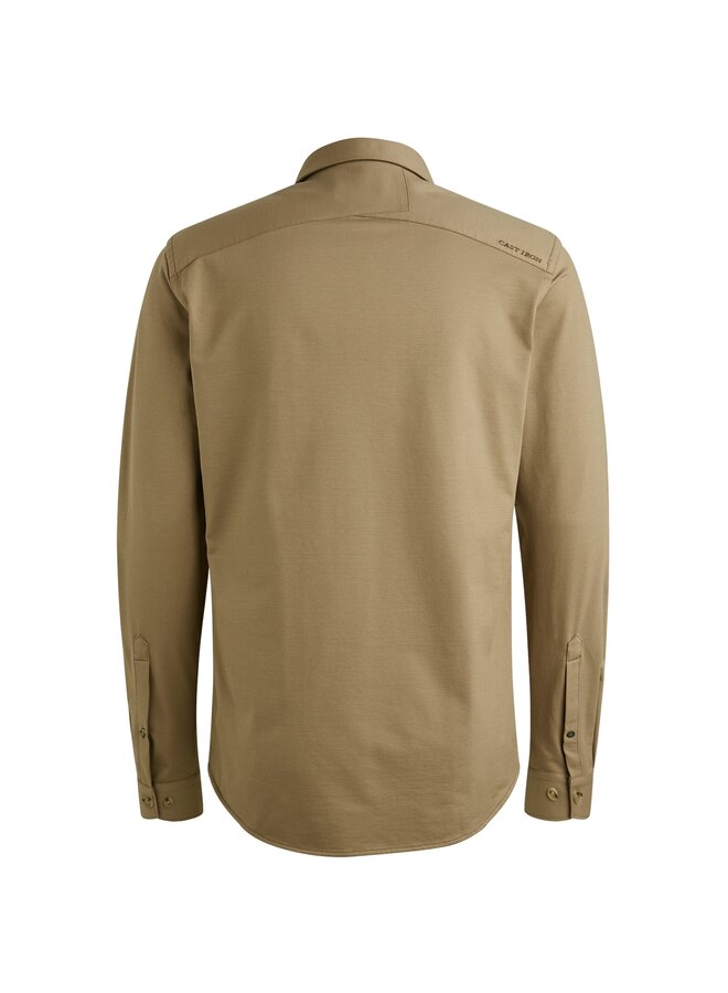 CSI2509220 7146 Cast Iron Long Sleeve Shirt Twill Jersey 2 tone Crockery