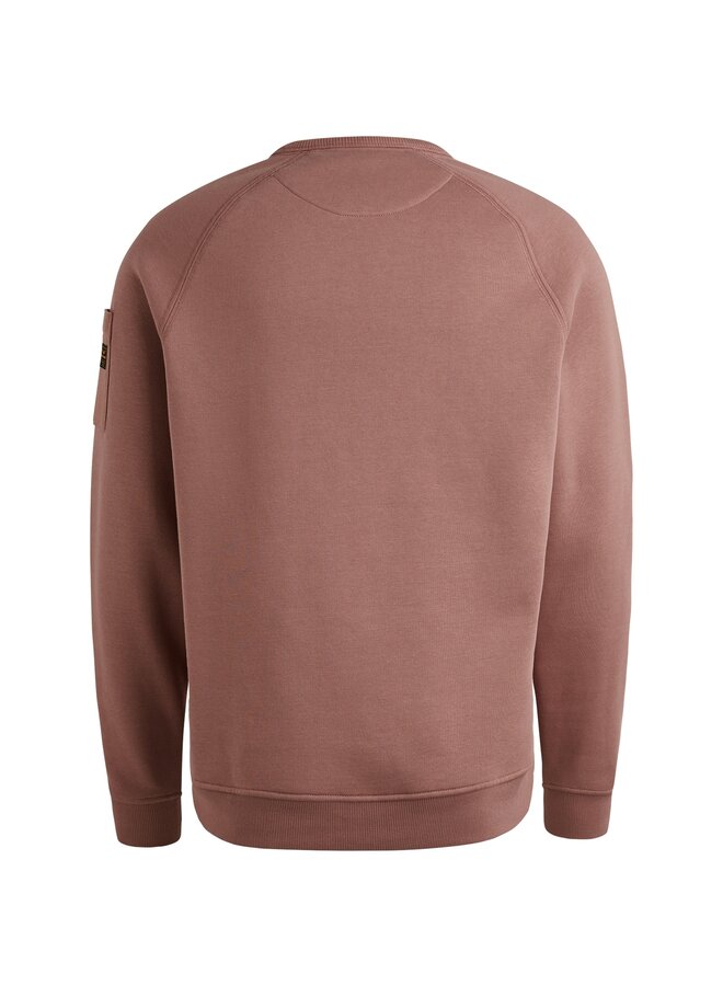 PSW2509453 8202 PME Legend Crewneck soft fleece sweat Burlwood