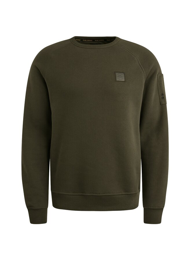 PSW2509453 8039 PME Legend Crewneck soft fleece sweat Beluga