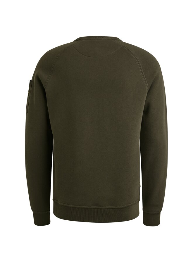 PSW2509453 8039 PME Legend Crewneck soft fleece sweat Beluga