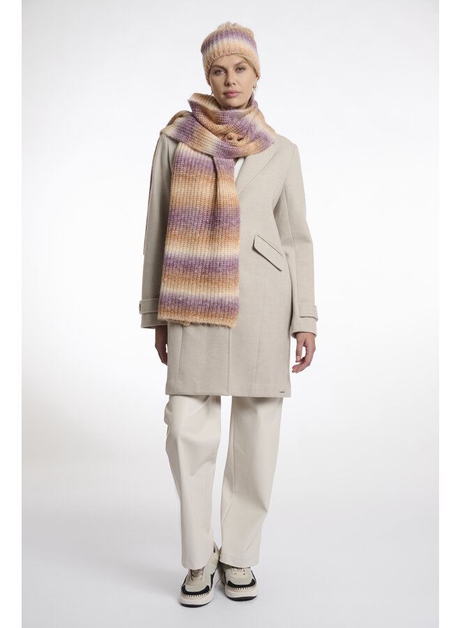 Haiko.5002512 Rino en Pelle Multicoloured knitted scarf  Sugar plum mix