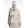 Haiko.5002512 Rino en Pelle Multicoloured knitted scarf  Green mix