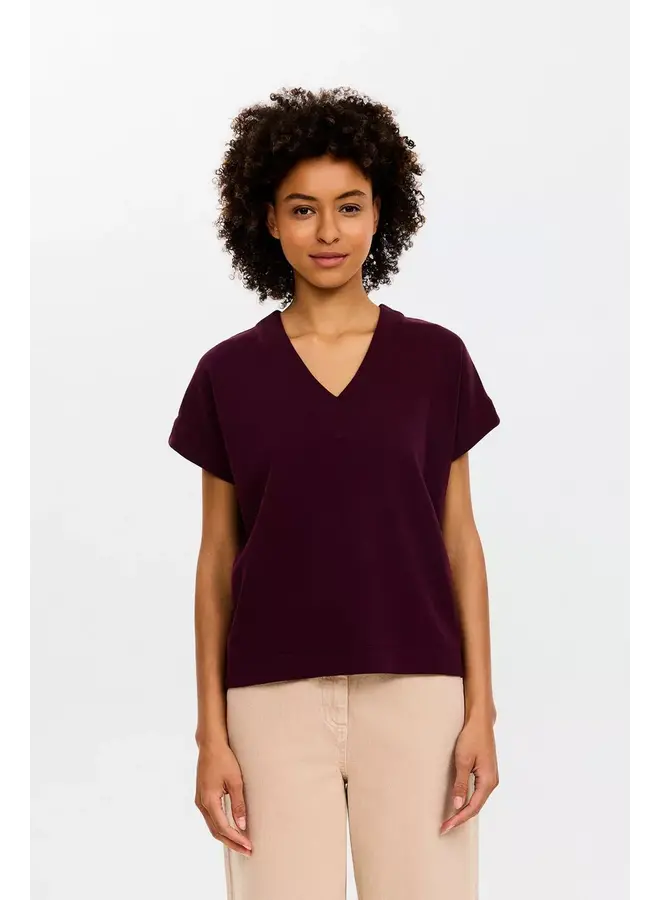 309819 PAD CKS Top JAZZLESS purple dark