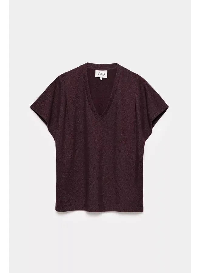 309819 PAD CKS Top JAZZLESS purple dark