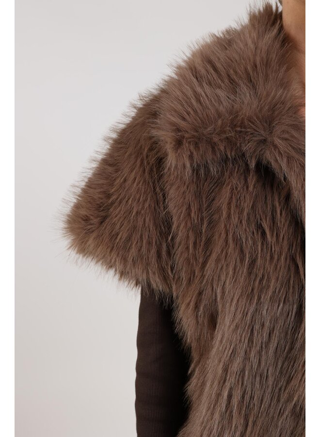 NKF08002 65 Nukus Loua Gilet Fango