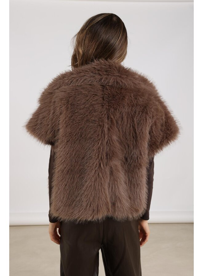 NKF08002 65 Nukus Loua Gilet Fango
