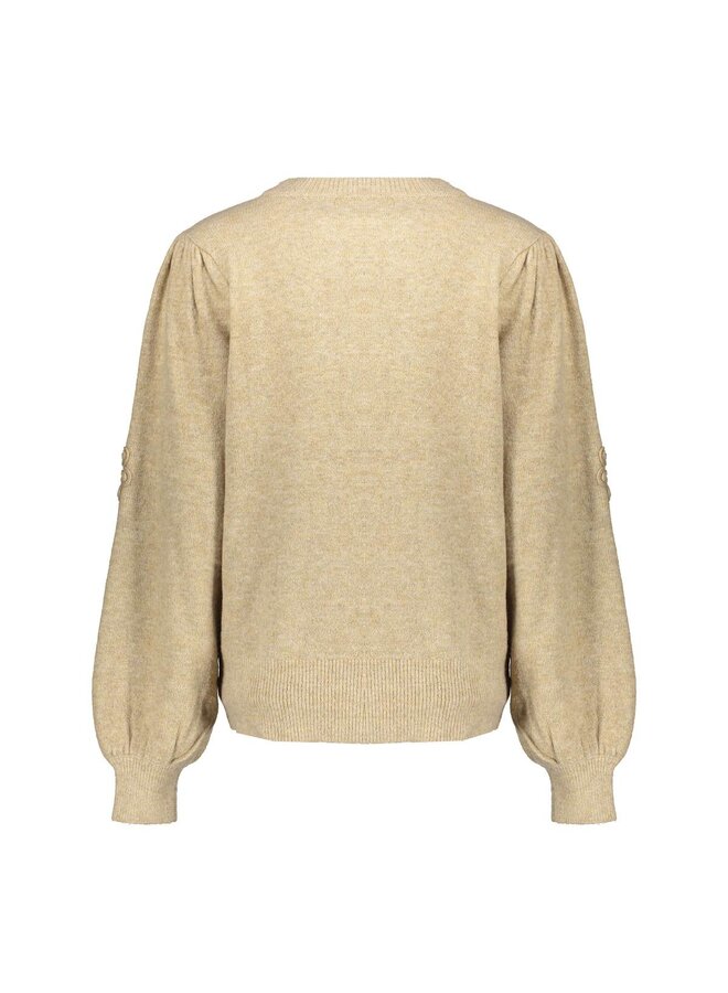 54571-29 720 Geisha Pullover flower sand