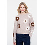 54516-10 720 Geisha Pull flowers sand/browen/offwhite