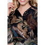 53684-70 999 Geisha Top satin AOP animal black/sand/green/blue