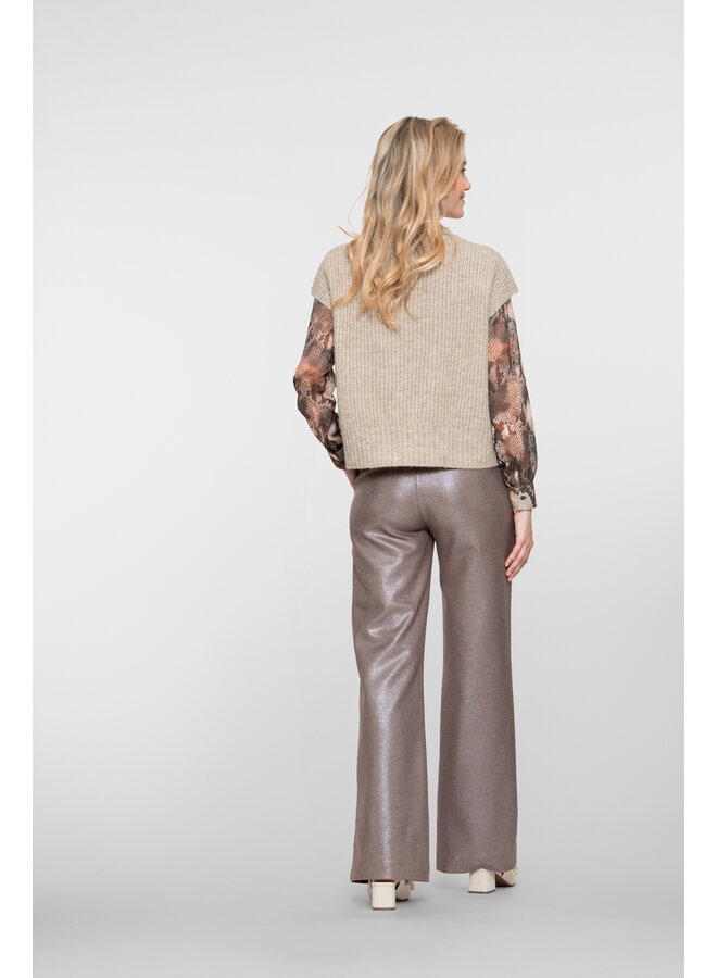 51580-32 745 Geisha Pants taupe/silver