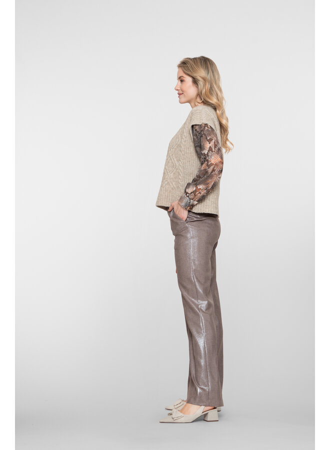 51580-32 745 Geisha Pants taupe/silver