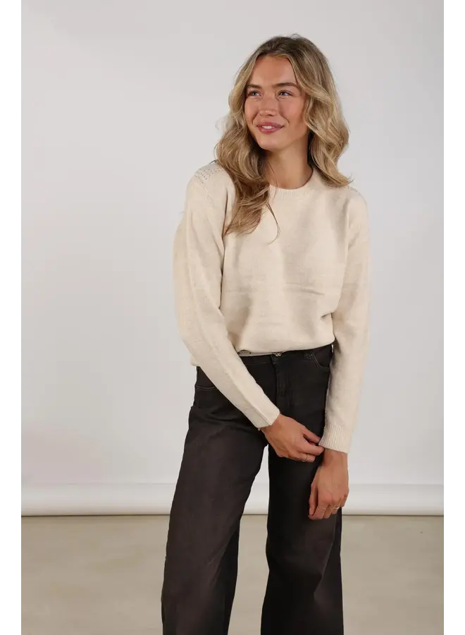 NKF03001 9 Nukus Kate Pullover Sand