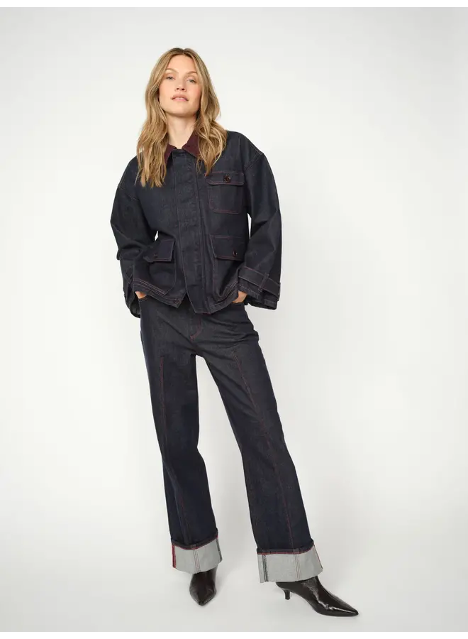 174630 447 MosMosh MM Relee Cedros Jeans Dark Blue Regular