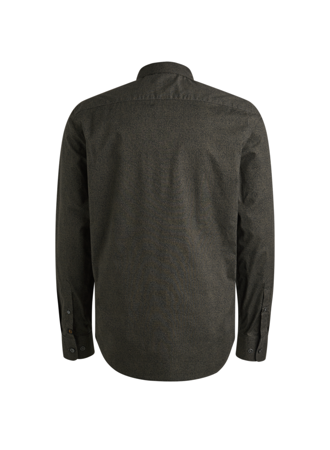 PSI2509238 8039 PME Legend LONG SLEEVE SHIRT Print on Ctn Stretch Beluga