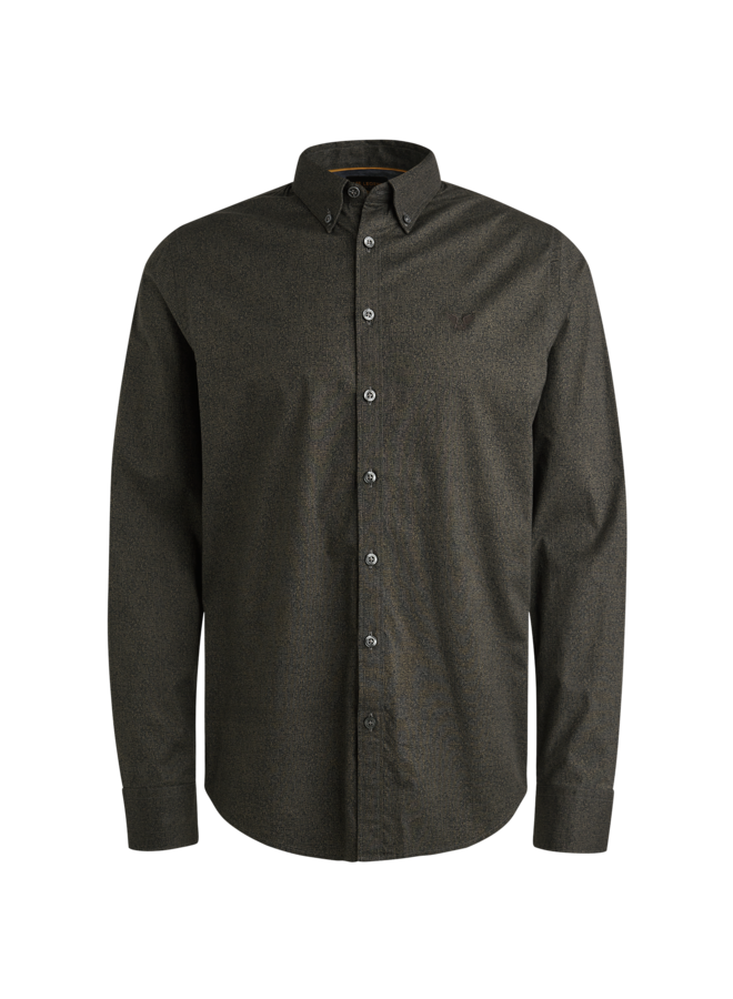 PSI2509238 8039 PME Legend LONG SLEEVE SHIRT Print on Ctn Stretch Beluga