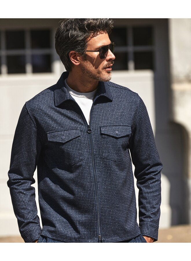 PISAW25-M1 Blue Industry Shirtjacket NAVY