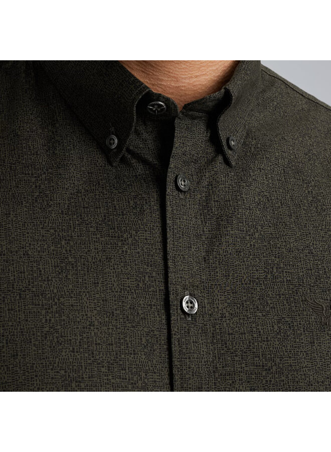 PSI2509238 8039 PME Legend LONG SLEEVE SHIRT Print on Ctn Stretch Beluga