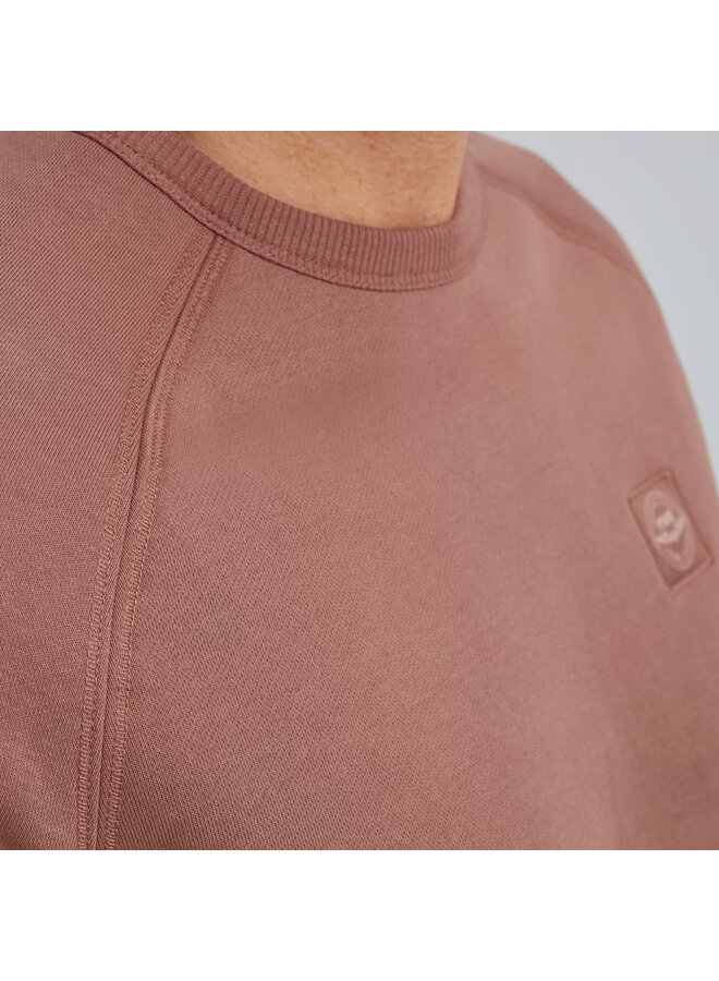 PSW2509453 8202 PME Legend Crewneck soft fleece sweat Burlwood