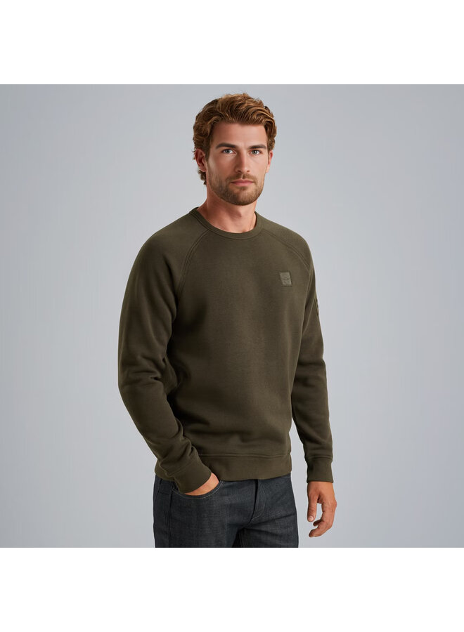 PSW2509453 8039 PME Legend Crewneck soft fleece sweat Beluga