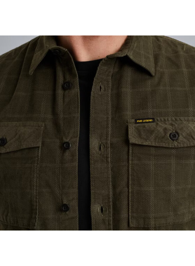 PSI2509242 8039 PME Legend LONG SLEEVE SHIRT Fine Corduroy Beluga