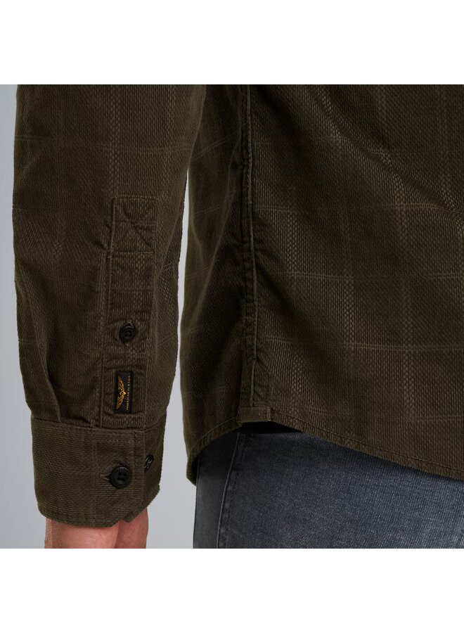 PSI2509242 8039 PME Legend LONG SLEEVE SHIRT Fine Corduroy Beluga